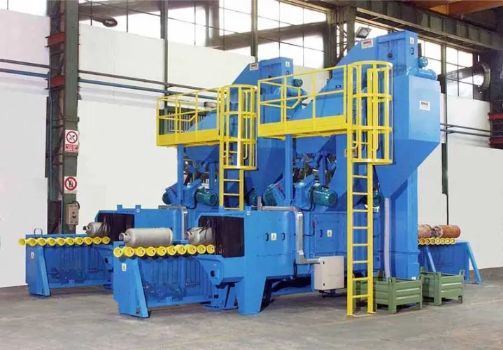 Granalladora de rodillos bicnicos RBC