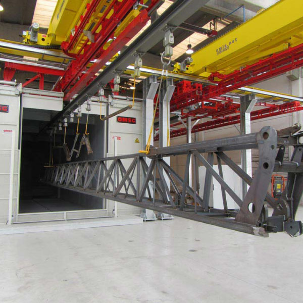 Granalladora de tnel TUNNELBLAST